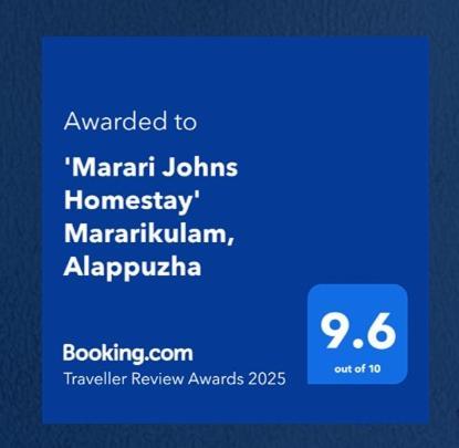 'Marari Johns Homestay' Mararikulam, Alappuzha Eksteriør billede
